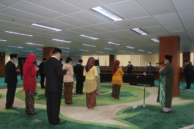 Pelantikan Pejabat Eselon IV 02-07-2020